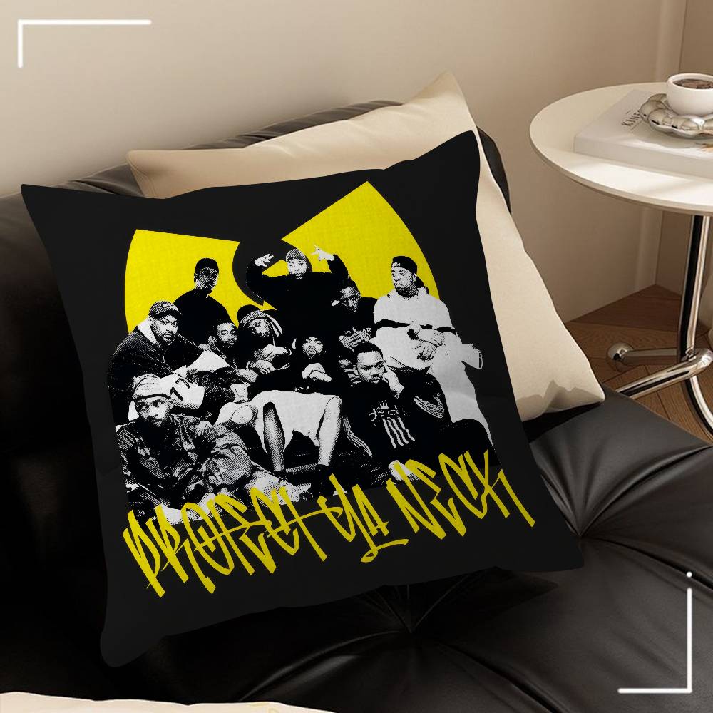Band W-Wu Logo Tang Clan Pillow Cover Sofa Cushion Cover Home Room Decoration Children Gift