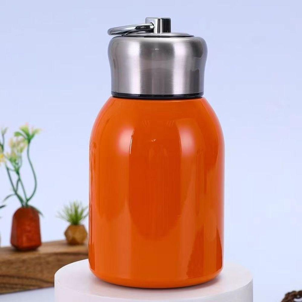 Stainless Steel Mini Vacuum Thermos Cup Simple Travel Water Bottle Insulated Water Bottle  Tea