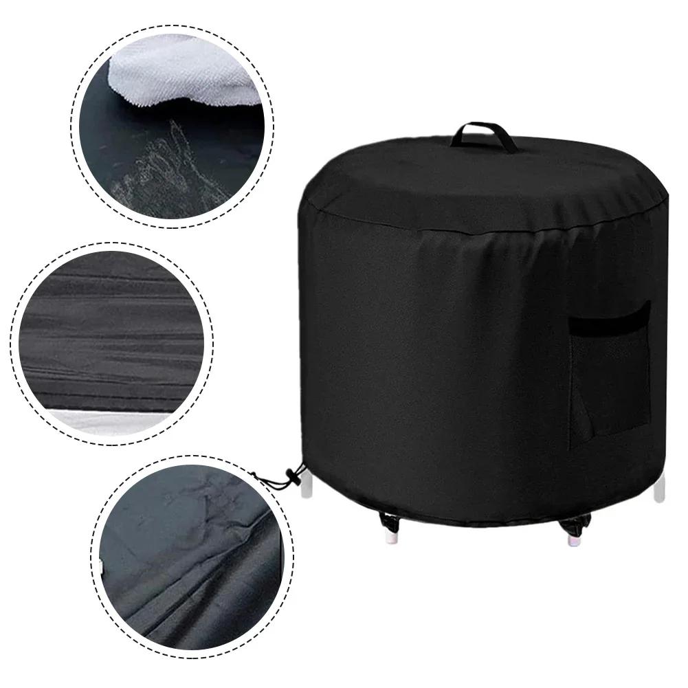 Accessory Dustproof Cover Ice Bath Tub Cover 210D Oxford Fabric Adjustable Drawstrings Custom Fit For Ice Tubs