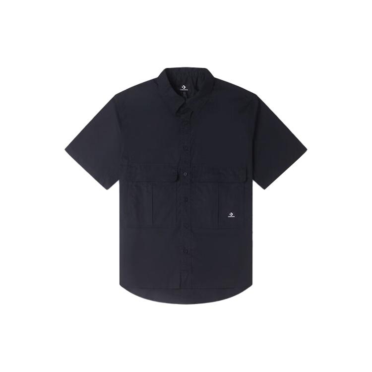 Converse Elevated Woven Top Asia Sizing Black Men s 10024742-A01 XL