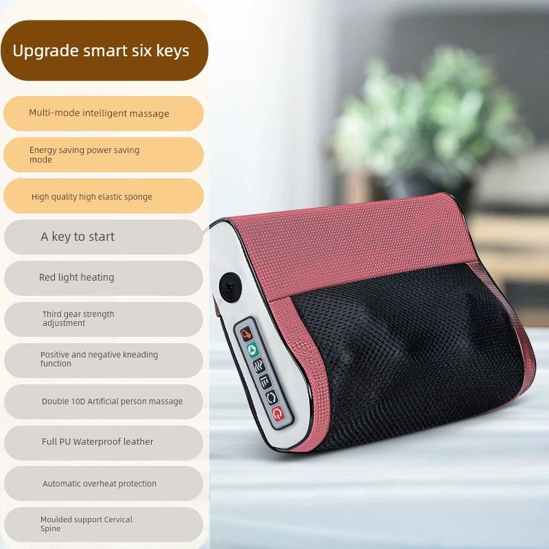 For Home Neck Shoulder Back Full Body Kneading Cushion Massage Pillow