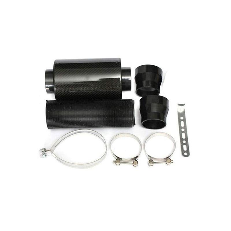 3 Inch Car Forced Cold Air Filter Feed Enclosed Intake Induction Pipe Hose Kit Universal For sedans trucks Enclosed Air Filter