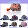 Vintage Embroidered Raw-brims Baseball Cap For Unisex
