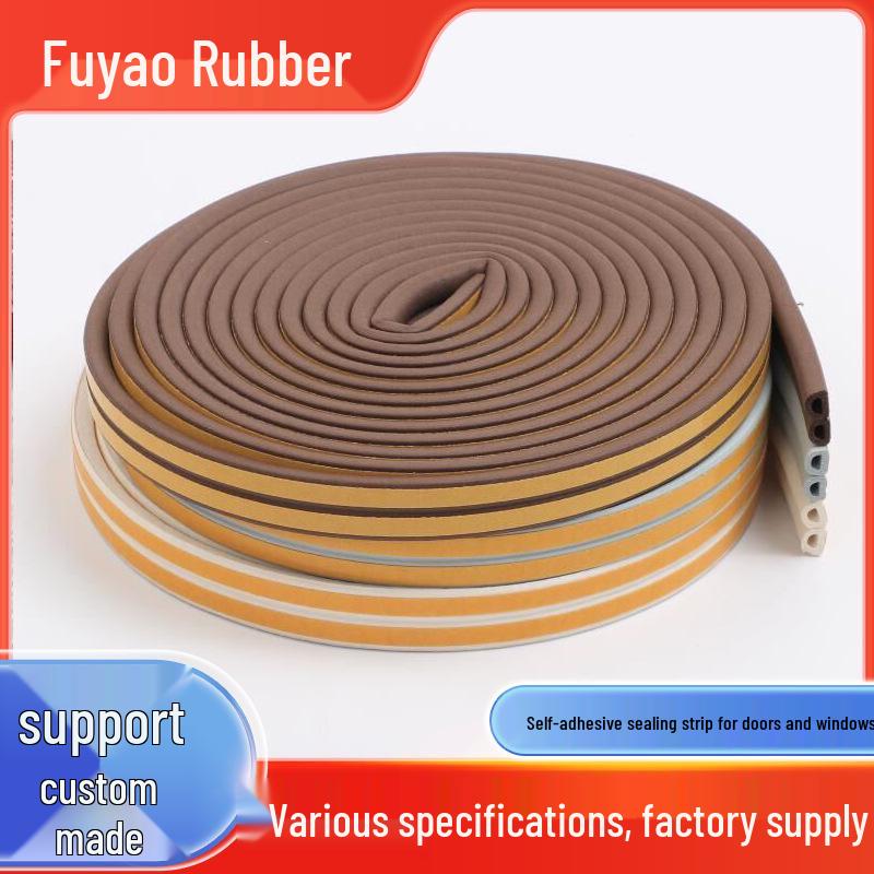 

EPDM Foam Sealing Strip for Doors & Windows - Anti-Collision & Silent Large I-type (300m/roll)