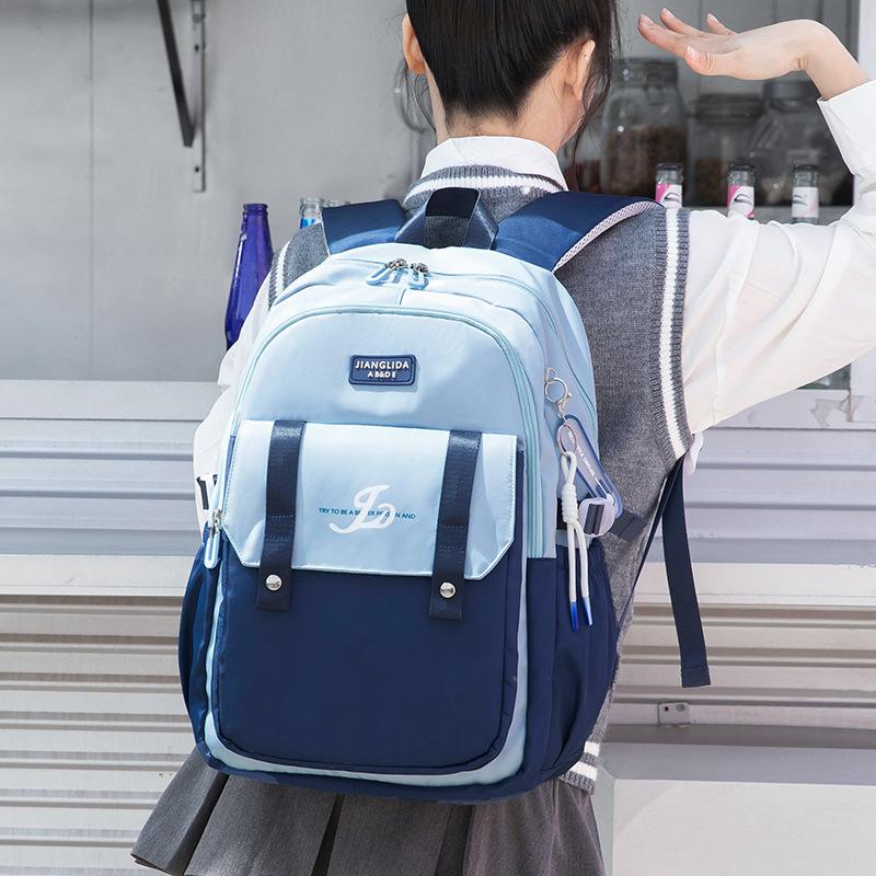 New Backpack for Girls Ins High Quality Middle School School Bag for College Students Large Capacity Women's Fashion Backpack