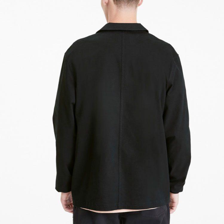 PUMA Jackets Men's Black Lapel Moderate Other 582702-01