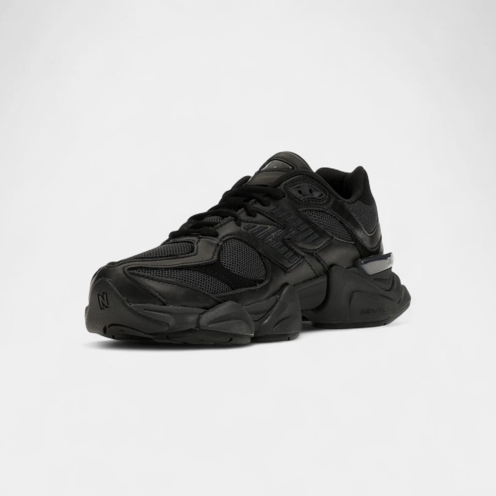 New Balance 9060 Triple Black Leather