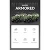 1/20 Bravewarrion Armored Explosion Proof Vehicle Alloy Diecast Model Car Indoor Desktop Decoration Display Ornaments Birthday