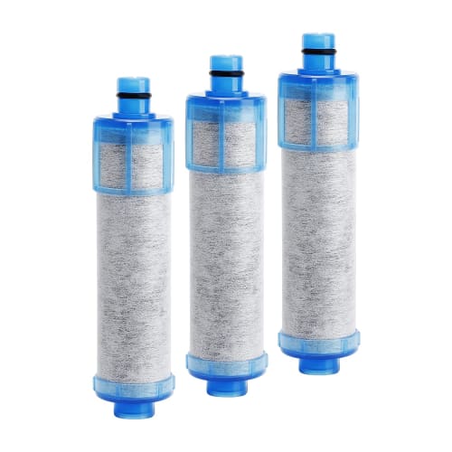 Replacement Water Purification Cartridges for JF-21 and JF-21-T, All-in-One High Chlorine Removal Faucet Cartridges, Set of 3
