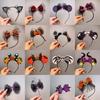 Halloween Ears Cat Pumpkin Spider Headband Hair Clip Cosplay Party Performance