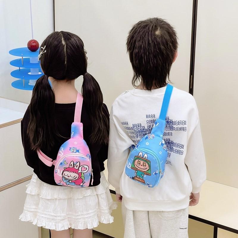 Crossbody Shoulder Printed Chest Bags Children Cartoon Outdoor Gifts