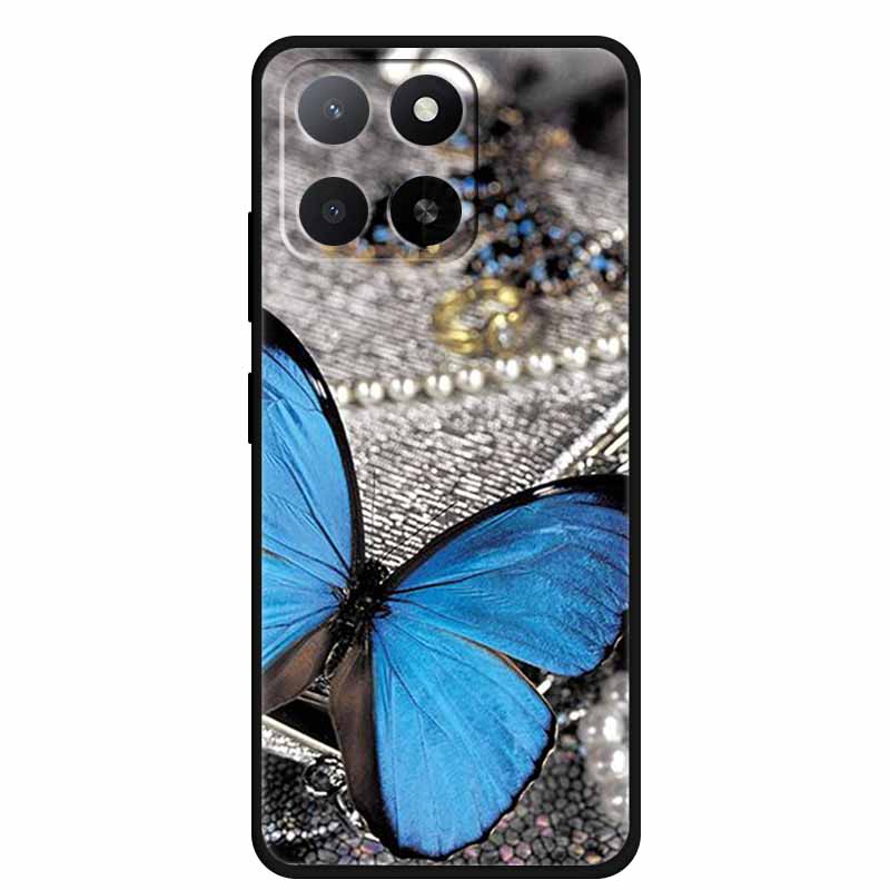 Für ZTE Blade A55 A35 Hülle Tiere Weiches Silikon TPU Handyhüllen Rückseite für ZTE Blade A35 BladeA55 Wolf Stoßfest Cool Capa