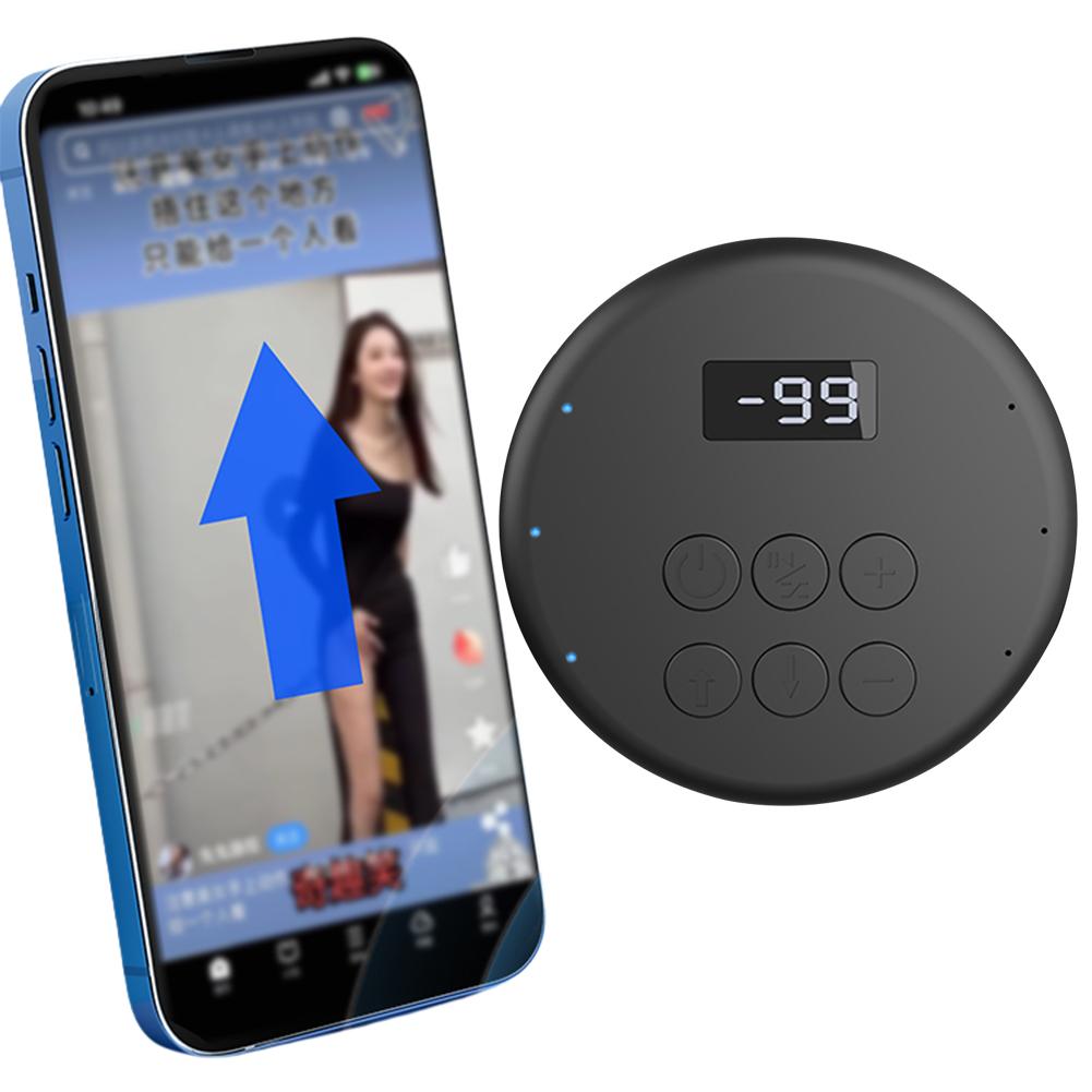 Automatic Mobile Phone Screen Slider Bluetooth-Compatible Wireless Screen Sliding Device for Phone Apps Video Live Streaming