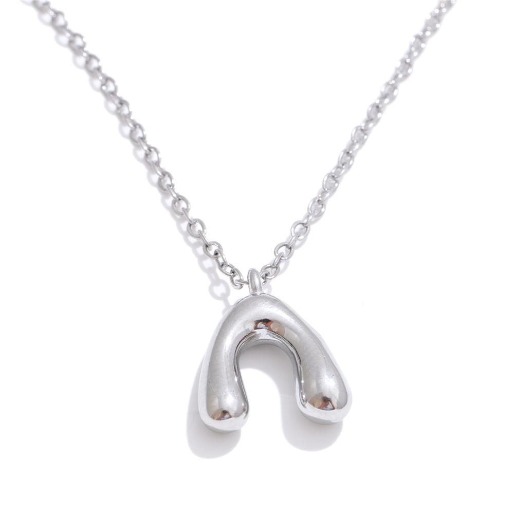 

Yhpup Statement Stainless Steel Small Casting Pendant Basic Necklace Gold Silver Color Rust Proof Charm Jewelry Accessories