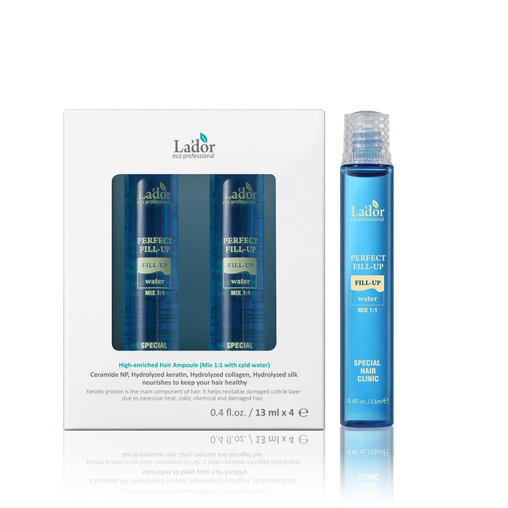 

LADOR Hair Fill Up 13ml x 4 bottles Hair treatment Hair repair Protein