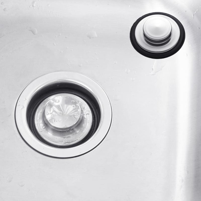 3.39 inch Kitchen Sink Stopper Stainless Steel Garbage Disposal Plug Standard Kitchen Drain Size of 86mm Diameter