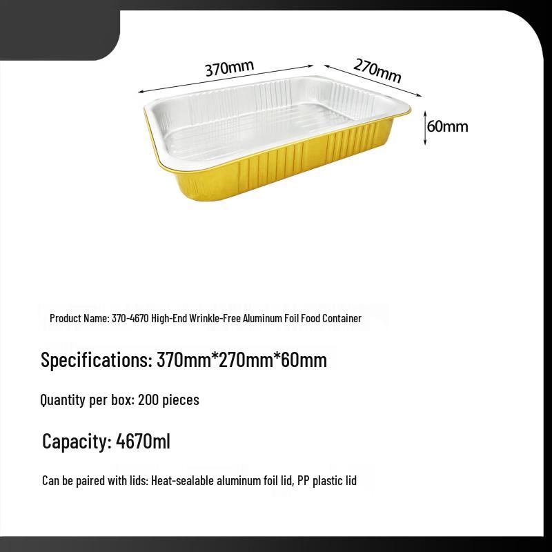 Handun Aluminum Foil Meal Prep Containers