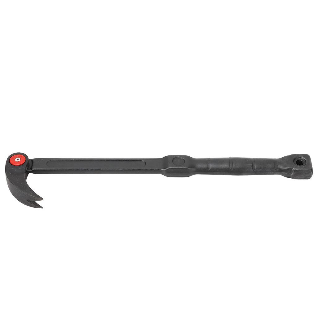 14in Rolling Head Pry Bar Cr V Steel Multifunctional Ratchet Tire Wrecking Bar for Automotive Repair