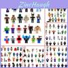 Set Colorato da 24 Pezzi di Action Figure dei Giochi Roblox Ideale per Collezionisti e Bambini