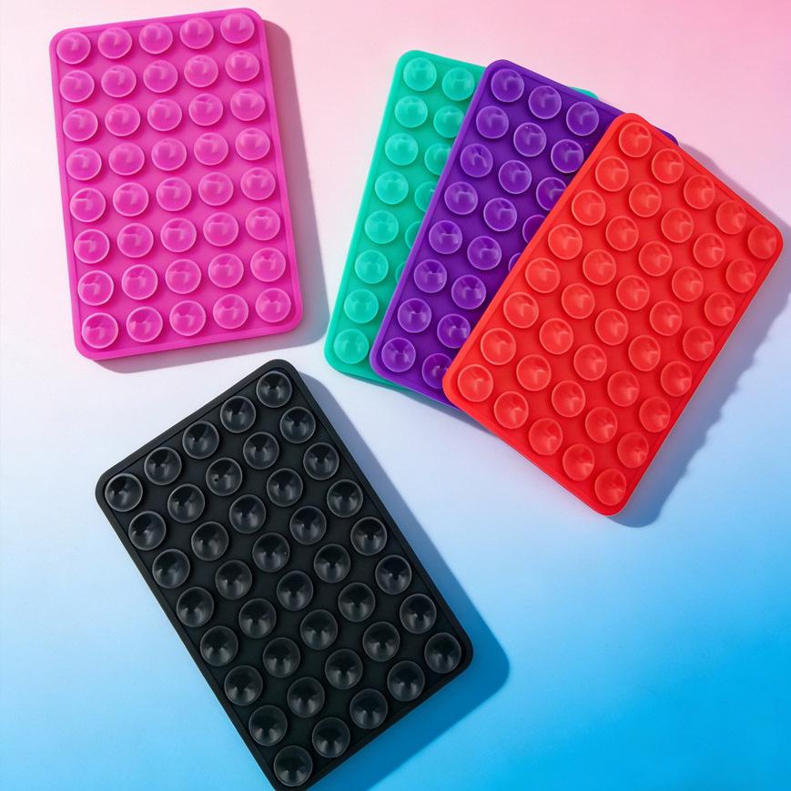 Bestselling 40-Piece Double-Sided Non-Slip Silicone Suction Cup Phone Holder