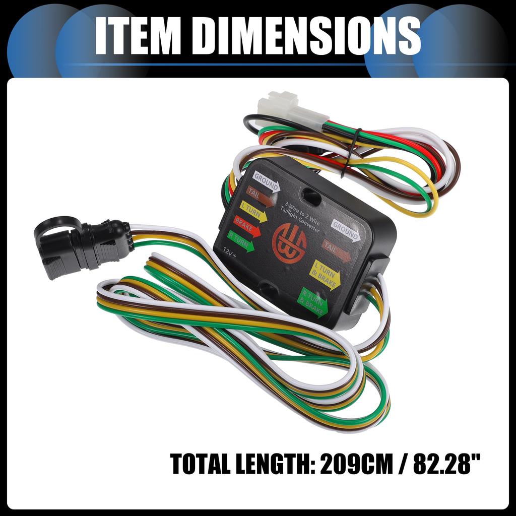 INFINAUTO 4 Pin Trailer Wiring Harness Kit for Subaru for Forester Legacy Outback Tribeca