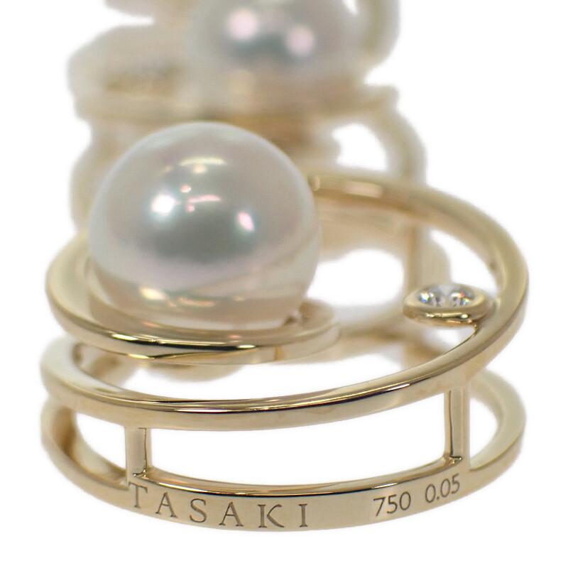 TASAKI P-15340-18KYG Necklace K18 Yellow gold/Akoya Pearl Women