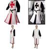 Deluxe Polyester Medieval Knight Long Sleeve Outfit Cosplay Costume