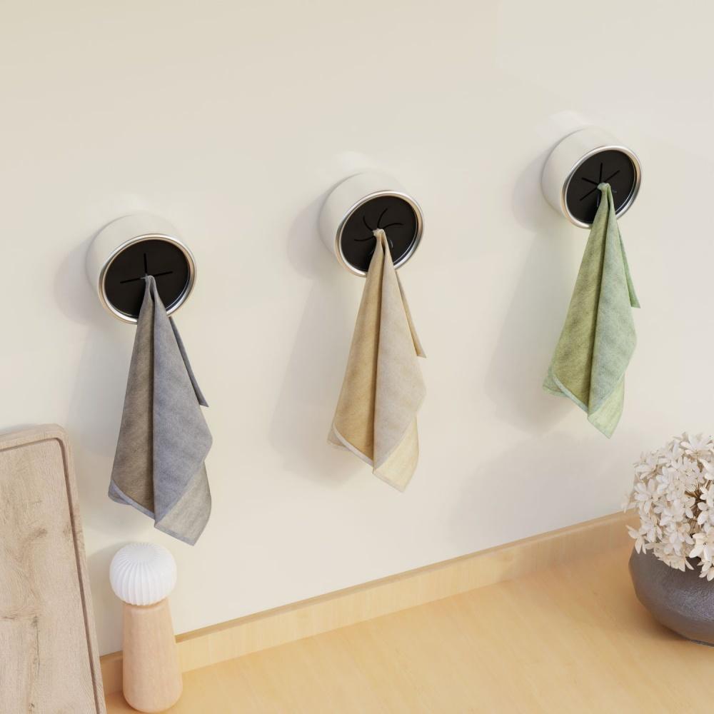 Upgrade Your Kitchen with Our Self-Adhesive Towel Rack - No Drilling Required!