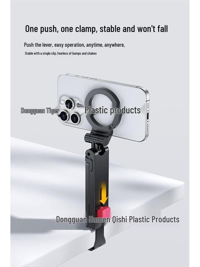 Portable Travel Desk Clip: Mobile & Device Holder for Train, Airplane, Desk - Ideal for Movies & Work