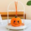 Funny Pumpkin Gifts Halloween Plush Keychain, Cute Spooky Stuffed Toy Pendant for Bag Keychain Keys, Soft Mini Doll Hanging Ornament Festival