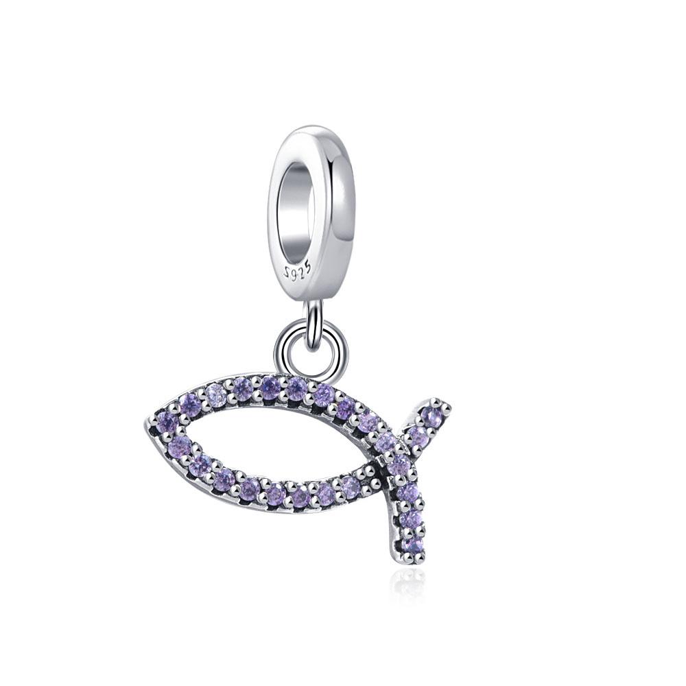 Copper Conch Penguin Mermaid Dolphin Fish Charms Beads Fit Original Pendant Bracelet Diy Jewelry Gift