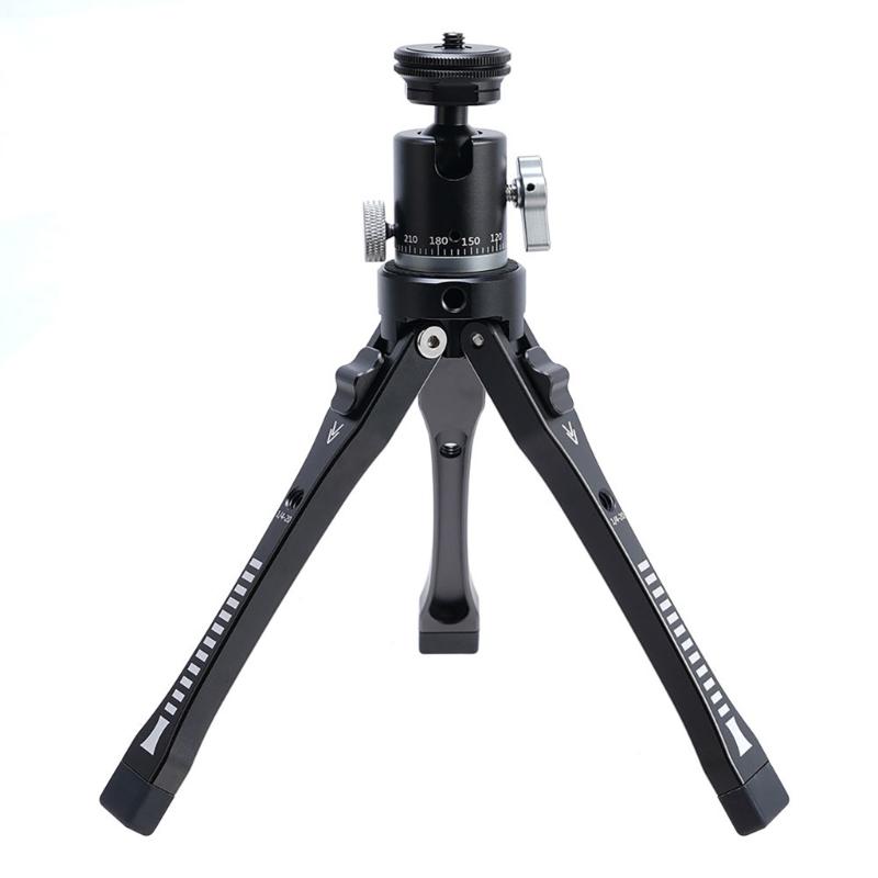 Portable Tabletop Tripod Stable Tabletop Tripod Aluminum Tripod for Cameras & Monopods for Vloggers & Content Creators