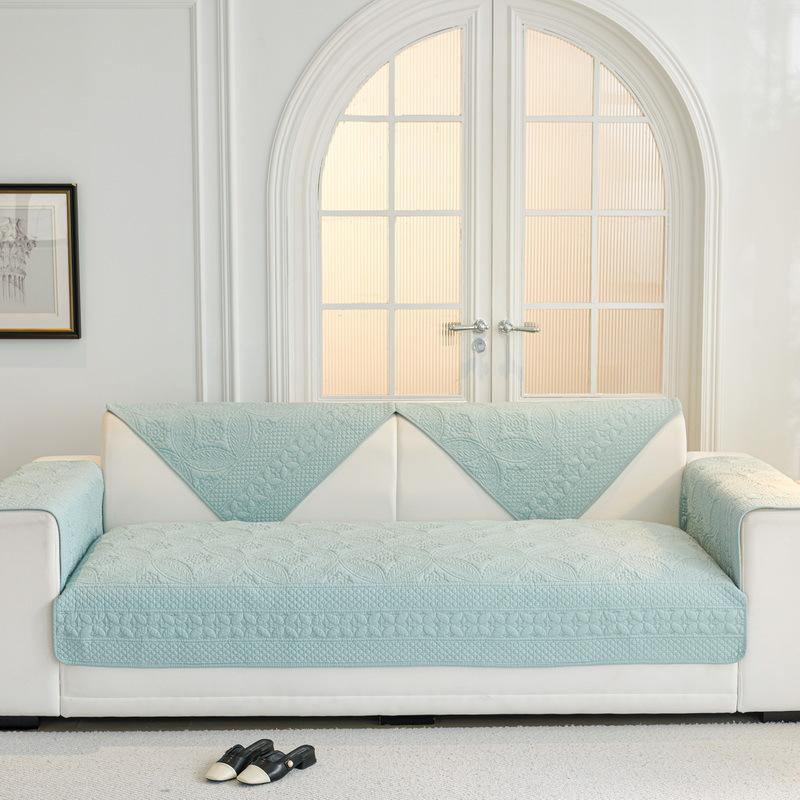New Cotton Sofa Cushion for All Seasons, Non-slip Pure Cotton, Simple Modern Cushion Cover, Sofa Cover Cover