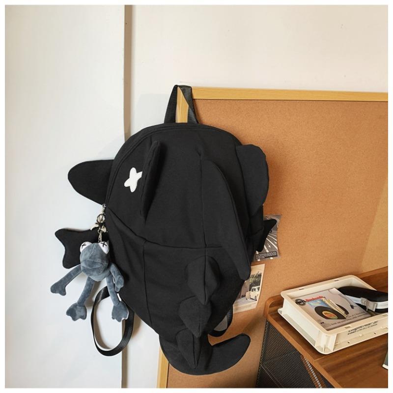 Dinosaur Shark Creative Monster Backpack Cartoon Backpack for Men and Women New Funny Personality Student Tide Bag.