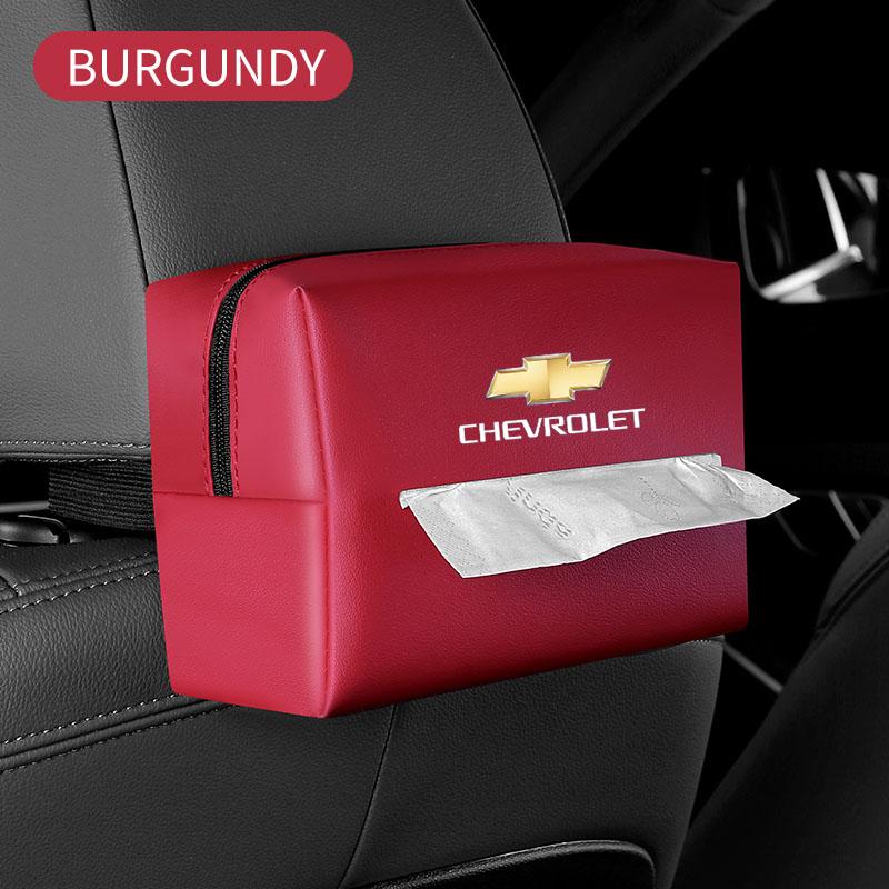 

Creative Car Mounted Tissue Box Multifunctional Armrest Box Backrest Hanging Sun Visor Tissue Bag Drawer for Chevrolet