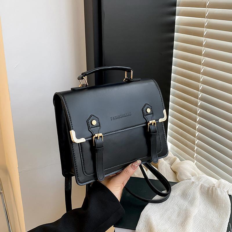 Vintage Forest Style Pu Backpack With Durable Construction For Casual Travel чёрный