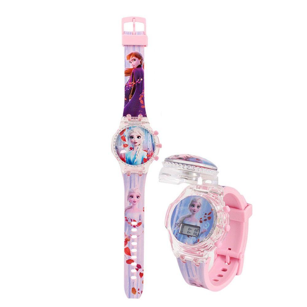 

Электронный дисплей Мультяжные Цифровые Электронные Часы Красочные Цифровые Игрушечные Наручные Часы для Девочек style 3