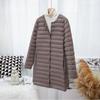 2025 Down Jacket Women's New Autumn and Winter Light and Thin Short Ultra-light Inner Wear Liner White Duck Down V Collarless Jacket