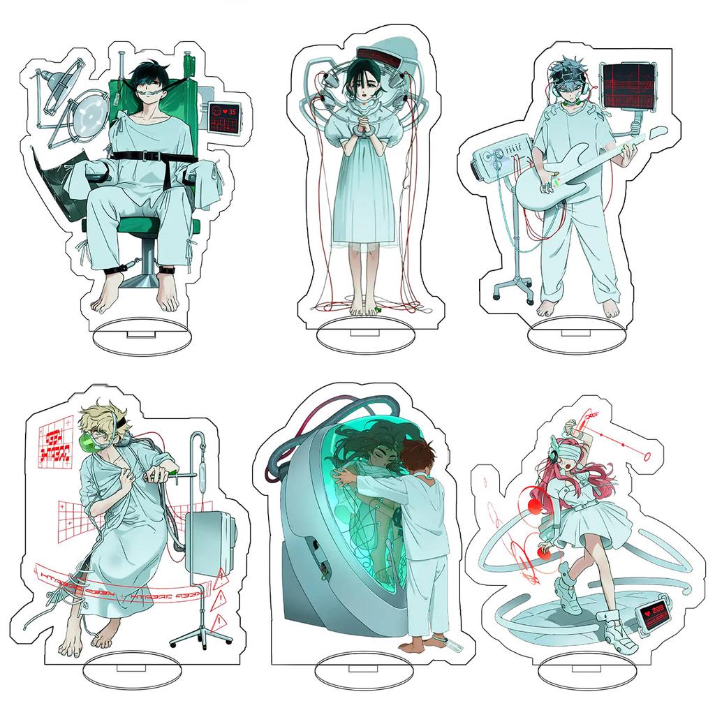 Anime Alien Stagee Cosplay Acrylic Stand Ivan Mizi Till Character Display Standee Desk Decor