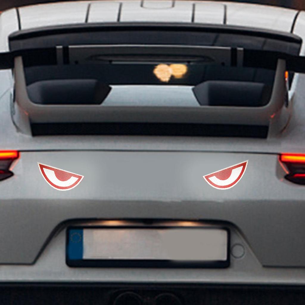 Car Sticker Reflective Decal, Evil Eye Decal Sticker - Reflective Decorative Car Decal Sticker
