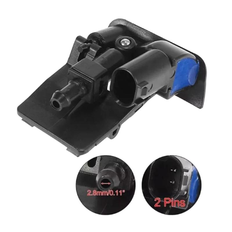 Heavy Duty Premium ABS Windshield Washer Jet for E70 2006-2010 Quick Installation Durability Sprayed Nozzle 61667161469