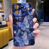 Blue Butterfly Pattern Soft Phone Case For iPhone 17 Pro Max Cases iPhone Air XS Max XR X 16 Plus 15 14 13 12 11 17Air 16E Cover