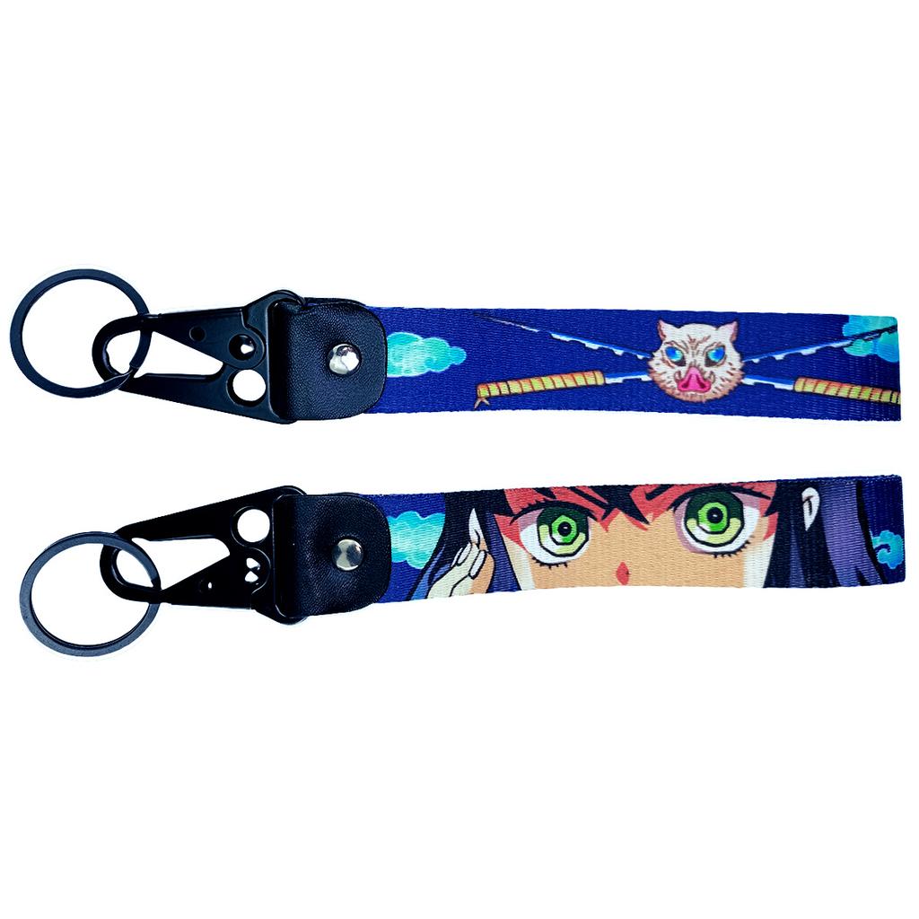 Anime Cool Figures Eagle Beak Keychain Short Lanyards Used In Phone Rope Badge Holder USB Pendant Portable Key Lanyard