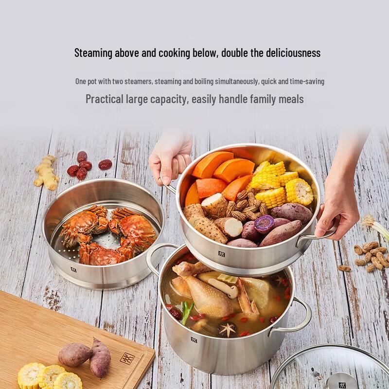 ZWILLING 17-Piece Cookware & Knife Set with Rice Cooker