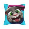 Pillow Cover Decorative T-Talking T-Tom And F-Friends  Vintage Pillow Case For Sofa Bedroom Home Decor Pillowcases