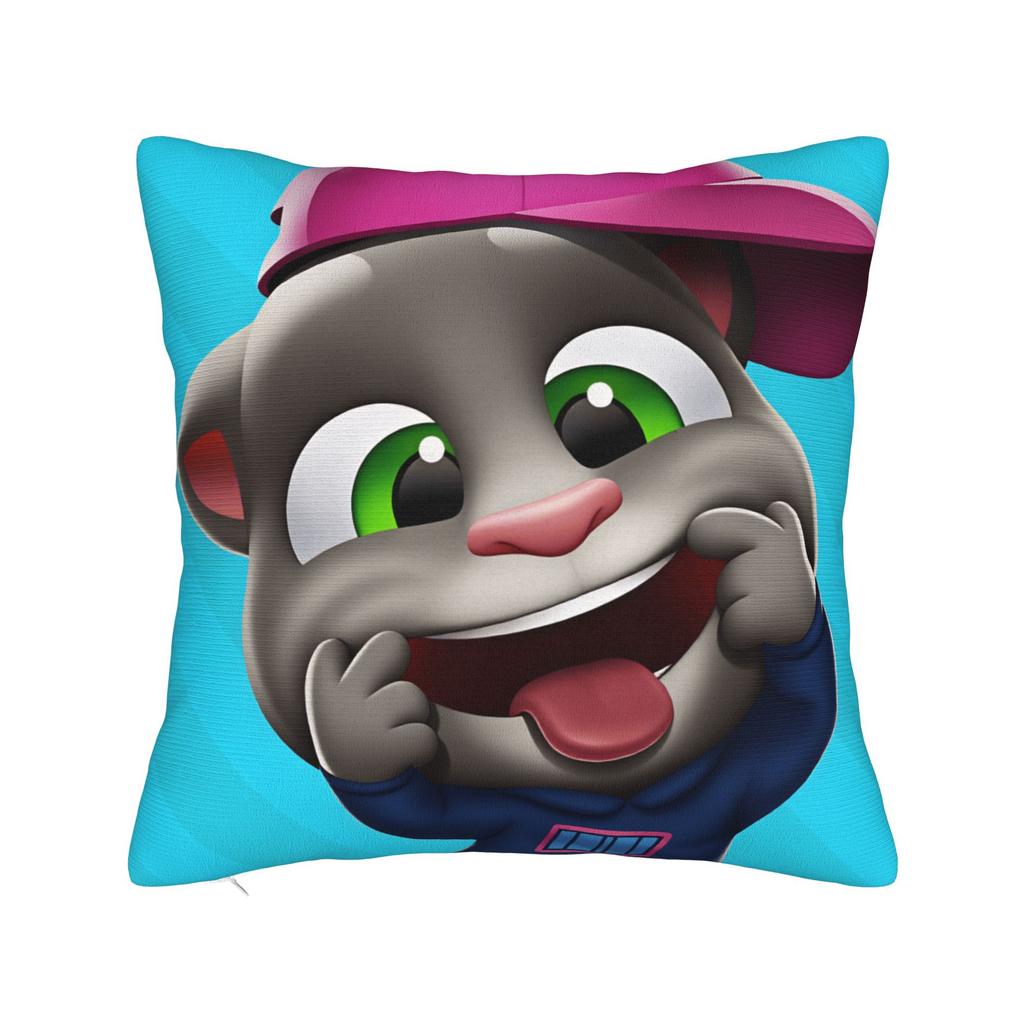 Pillow Cover Decorative T-Talking T-Tom And F-Friends Vintage Pillow Case For Sofa Bedroom Home Decor Pillowcases