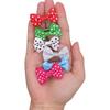 Wepetyo 50 Pack Cat Dog Hair Bows with Alligator Clips for Small Dogs Bowknot Hair Clips Cat Puppy Grooming Hair Accessories(Mixed Color)