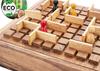 Le Corridor - Jeu de Stratégie- Coffret en Bois Ecologique - Capes et Taureaux en Bois - 2- 4 joueurs - 350450 - 6 ans et +