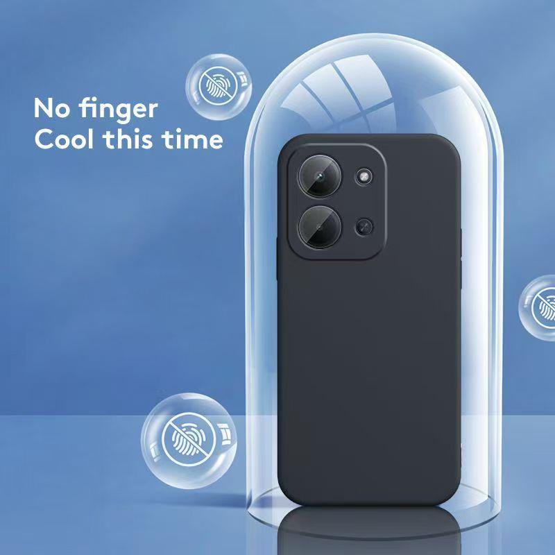 For Xiaomi Redmi 15C 4G 5G Cover Square Liquid Silicone Protective Phone Back Cover Cases For Redmi15c