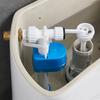 1Pcs G3/8 G1/2 Inch Cistern Filling Valve Side Mounted High Pressure Water Tank Fill Valve Adjustable Water Quantity ABS Plastic